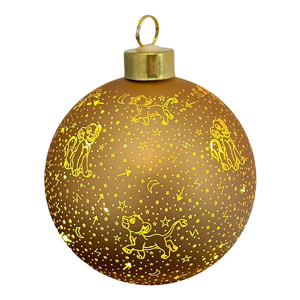 Verlichte Kerstbal The Lion King Small Ø 10 cm | Goud | Disney LDI00061 - 1