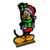 Disney kerstfiguur met verlichting | Mickey Mouse Scarf | 60 cm | Infinity light LDI00005 - 1