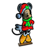 Disney kerstfiguur met verlichting | Minnie Mouse Scarf | 40 cm | Infinity light LDI00006 - 1