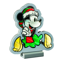 Disney kerstfiguur met verlichting | Minnie Mouse Sitting | 20 cm | Infinity light LDI00040