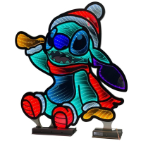 Disney kerstfiguur met verlichting | Stitch | 60 cm | Infinity light LDI00001