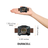 Duracell hoofdlamp op batterijen | 3x AAA | 200 lumen | IP44 | Zwart  ADU00346 - 4