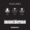 Duracell hoofdlamp op batterijen | 3x AAA | 200 lumen | IP44 | Zwart  ADU00346 - 5