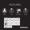 Duracell inspectielamp op batterijen | 2x AAA | 100 lumen | IP44 | Zwart  ADU00344 - 5