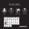 Duracell inspectielamp op batterijen | 2x AAA | 100 lumen | IP44 | Zwart  ADU00344 - 9
