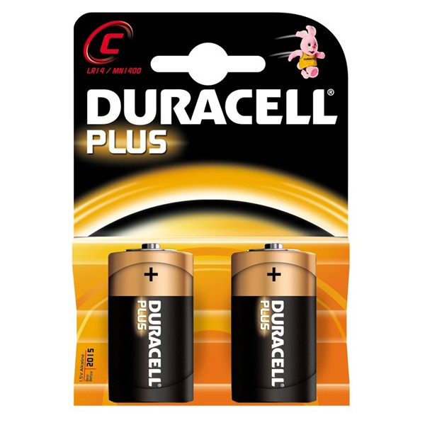 vertaler Opwekking Metropolitan Duracell plus C MN1400 batterij 2 stuks Duracell 123led.nl