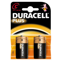 Duracell plus C MN1400 batterij 2 stuks  204504
