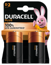Duracell plus D MN1300 batterij 2 stuks