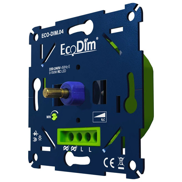 EcoDim Led dimmer inbouw 0-150W | Fase afsnijding (RC) | EcoDim DIM.04  LEC00005 - 2
