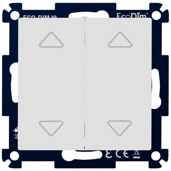 Led duo tastdimmer 2x 0-200W | Fase Af- en Aansnijding (RLC) | EcoDim ECO-DIM.19 LEC00127 - 3