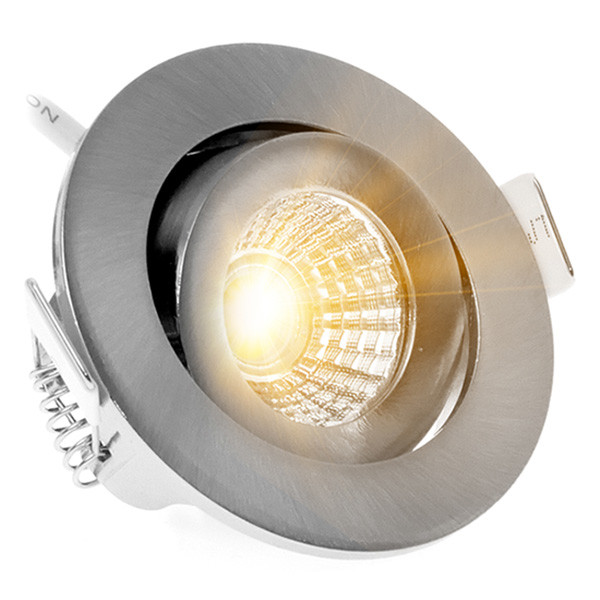 EcoDim Led inbouwspot | Nikkel | Rond | 2700K | Ø 62 mm | 5W | EcoDim  LEC00055 - 1