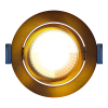 EcoDim Led inbouwspot | Rond | 2000-3000K | Brons | Ø 75mm | IP54 | Dimbaar | 5W of 7W LEC00106 - 2