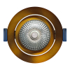 EcoDim Led inbouwspot | Rond | 2000-3000K | Brons | Ø 75mm | IP54 | Dimbaar | 5W of 7W LEC00106 - 3