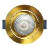 EcoDim Led inbouwspot | Rond | 2000-3000K | Goud/Messing | Ø 75mm | IP54 | Dimbaar | 5W of 7W LEC00107 - 3