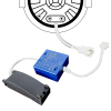 EcoDim Led inbouwspot | Rond | 2000-3000K | Zwart | Ø 90mm | IP54 | Dimbaar | 7W LEC00111 - 4