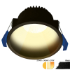 EcoDim Led inbouwspot | Rond | 2000-3000K | Zwart | Ø 90mm | IP54 | Dimbaar | 7W LEC00111 - 6
