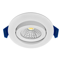 EcoDim Led inbouwspot | Rond | 2700-4000K | Wit | Ø 68-75mm | IP65 | Dimbaar | 5W LEC00114