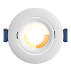 EcoDim Led inbouwspot | Rond | 2700-4000K | Wit | Ø 68mm | IP65 | Dimbaar | 5W LEC00114 - 2