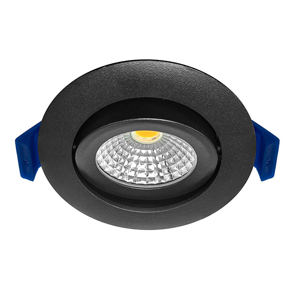 EcoDim Led inbouwspot | Rond | 2700-4000K | Zwart | Ø 68-75mm | IP65 | Dimbaar | 5W LEC00115 - 1