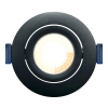 EcoDim Led inbouwspot | Rond | 2700-4000K | Zwart | Ø 68-75mm | IP65 | Dimbaar | 5W LEC00115 - 2