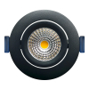 EcoDim Led inbouwspot | Rond | 2700-4000K | Zwart | Ø 68-75mm | IP65 | Dimbaar | 5W LEC00115 - 3