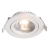 EcoDim Led inbouwspot | Wit | Rond | 2700K | Ø 85mm | IP54 | 5W | EcoDim   LEC00041