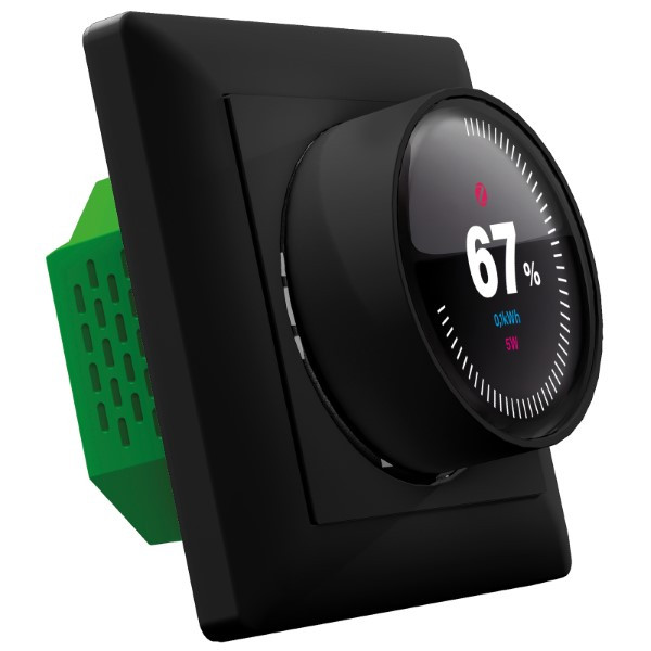 Led slimme dimmer inbouw 250W | Fase afsnijding (RC) | EcoDim ECO-DIM.22 | Zwart LEC00135 - 4