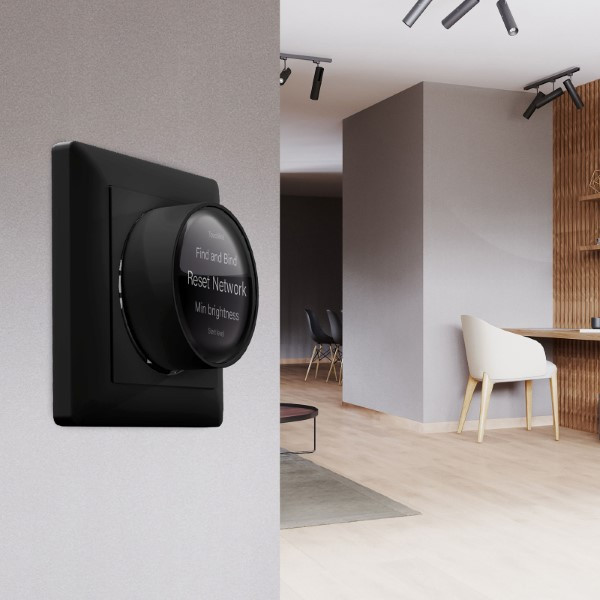 Led slimme dimmer inbouw 250W | Fase afsnijding (RC) | EcoDim ECO-DIM.22 | Zwart LEC00135 - 6