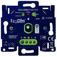 EcoDim Matter dimmer inbouw 0-250W | Fase aan- en afsnijding (RLC) | EcoDim DIM.07  LEC00076