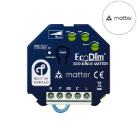 EcoDim Matter dimmer module 0-250W | Fase aan- en afsnijding (RLC) | EcoDim DIM.10  LEC00078
