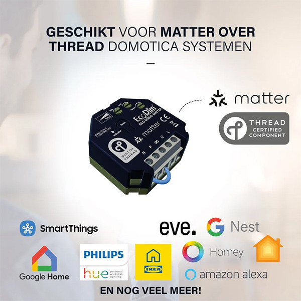 EcoDim Matter dimmer module 0-250W | Fase aan- en afsnijding (RLC) | EcoDim DIM.10  LEC00078 - 4