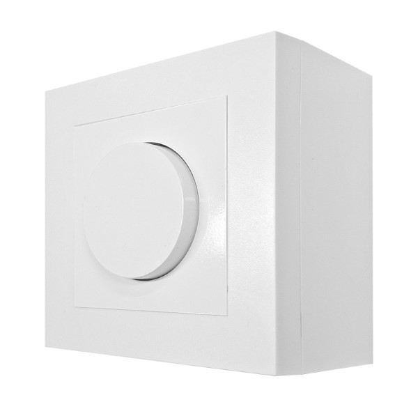 Opbouwdoos incl. dimmerknop | Wit | EcoDim LEC00130 - 1