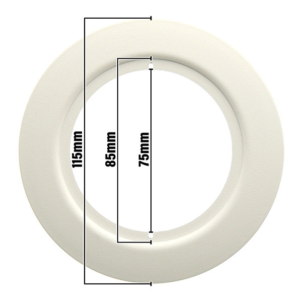 EcoDim Opvulring voor inbouwspots | Rond | Wit | EcoDim  LEC00088 - 2