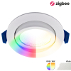 EcoDim Smart inbouwspot | RGB + 2700-6000K | Wit | Ø 75mm | IP54 | Zigbee | 6W LEC00112 - 6