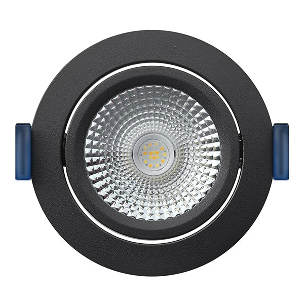 EcoDim Smart inbouwspot | RGB + 2700-6000K | Zwart | Ø 75mm | IP54 | Zigbee | 6W LEC00113 - 3