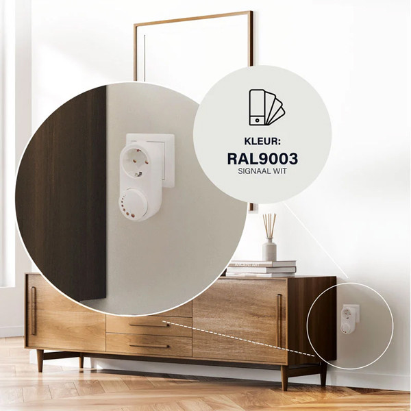 EcoDim Smart plug | Max. 100W | Zigbee | IP20 | Wit (NL) LEC00035 - 5