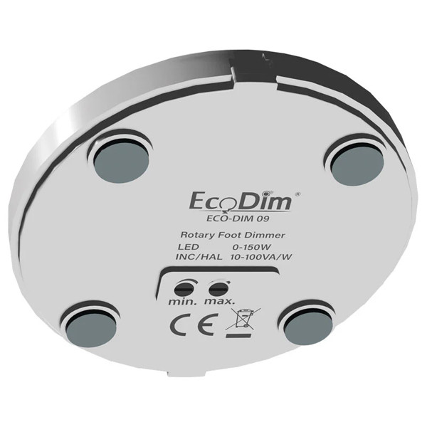 EcoDim Vloerdimmer led 0-50W | Wit | Fase afsnijding (RC) | EcoDim DIM.09  LEC00009 - 3
