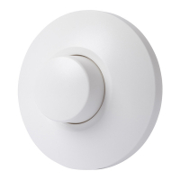 EcoDim Vloerdimmer led 0-50W | Wit | Fase afsnijding (RC) | EcoDim DIM.09  LEC00009