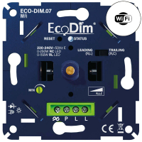 EcoDim WiFi dimmer led 0-250W | Fase aan- en afsnijding (RLC) | EcoDim DIM.07  LEC00039