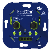 EcoDim WiFi duo dimmer inbouw 2x 0-100W | Fase Afsnijding (RC) | EcoDim.05  LEC00064