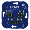 EcoDim WiFi duo dimmer inbouw 2x 0-100W | Fase Afsnijding (RC) | EcoDim.05  LEC00064 - 1