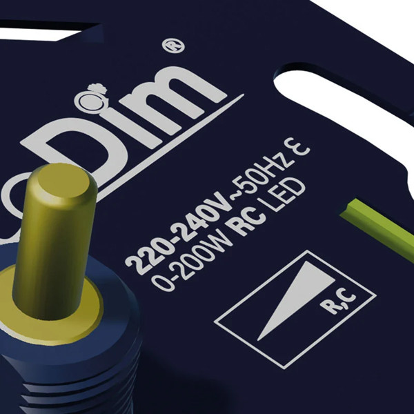 EcoDim Zigbee dimmer inbouw 0-200W | Fase afsnijding (RC) | EcoDim DIM.07  LEC00033 - 3