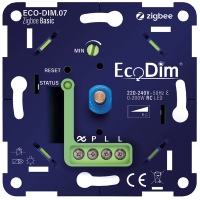 EcoDim Zigbee dimmer inbouw 0-200W | Fase afsnijding (RC) | EcoDim DIM.07  LEC00033
