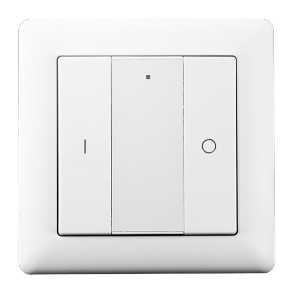 Zigbee draadloze schakelaar | 1 groep | Wit | EcoDim LEC00012 - 1