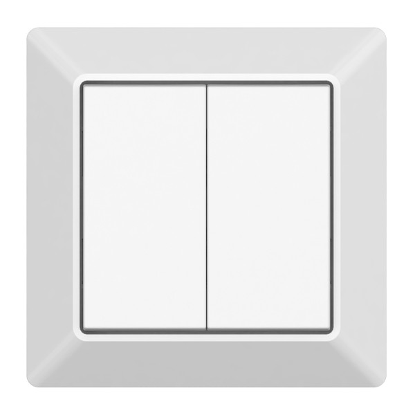 EcoDim Zigbee draadloze schakelaar | Werkt met Philips Hue | Wit | EcoDim  LEC00032 - 1