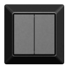 Zigbee draadloze schakelaar | Werkt met Philips Hue | Zwart | EcoDim LEC00038 - 1