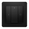 EcoDim Zigbee draadloze schakelaar voor 1 groep (Zwart, EcoDim)  LEC00013