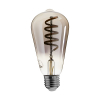 EcoDim Zigbee led lamp | Instelbaar wit (E27, 5W, Edison, Smokey, EcoDim)  LEC00030 - 1