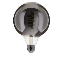 EcoDim Zigbee led lamp | Instelbaar wit (E27, 5W, Globe, Smokey, EcoDim)  LEC00031