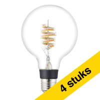 Aanbieding: 4x Eglo Smart lamp E27 | Globe G95 | Helder | RGB + 3000K | Zigbee | 7.5W